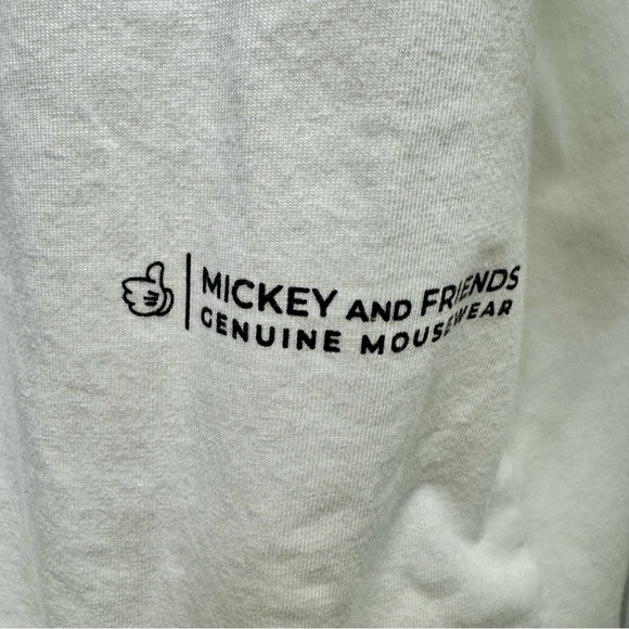 Disney Mickey Mouse Genuine Mousewear Short Sleeve T-Shirt White Medium - Picture 5 of 12